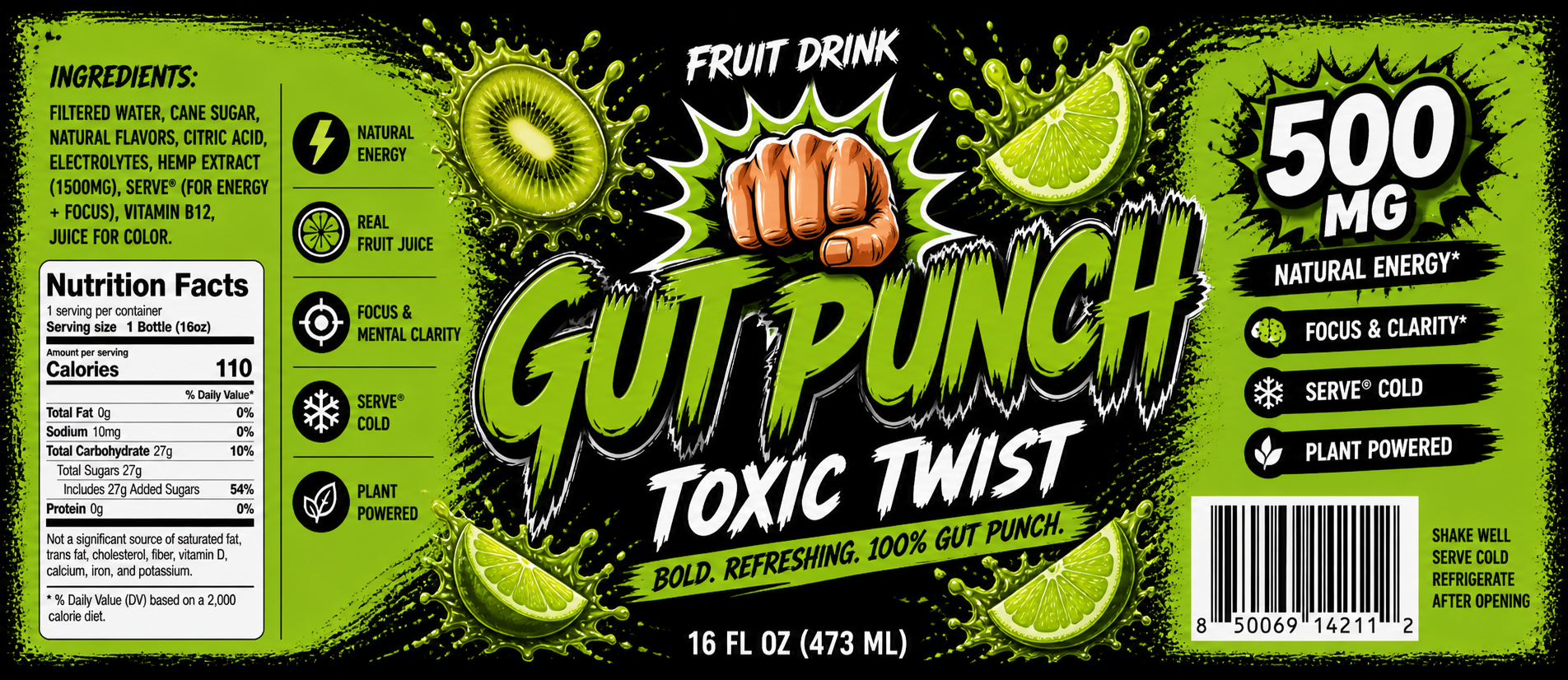 👉 Gut Punch Variety Pack (6 Bottles)