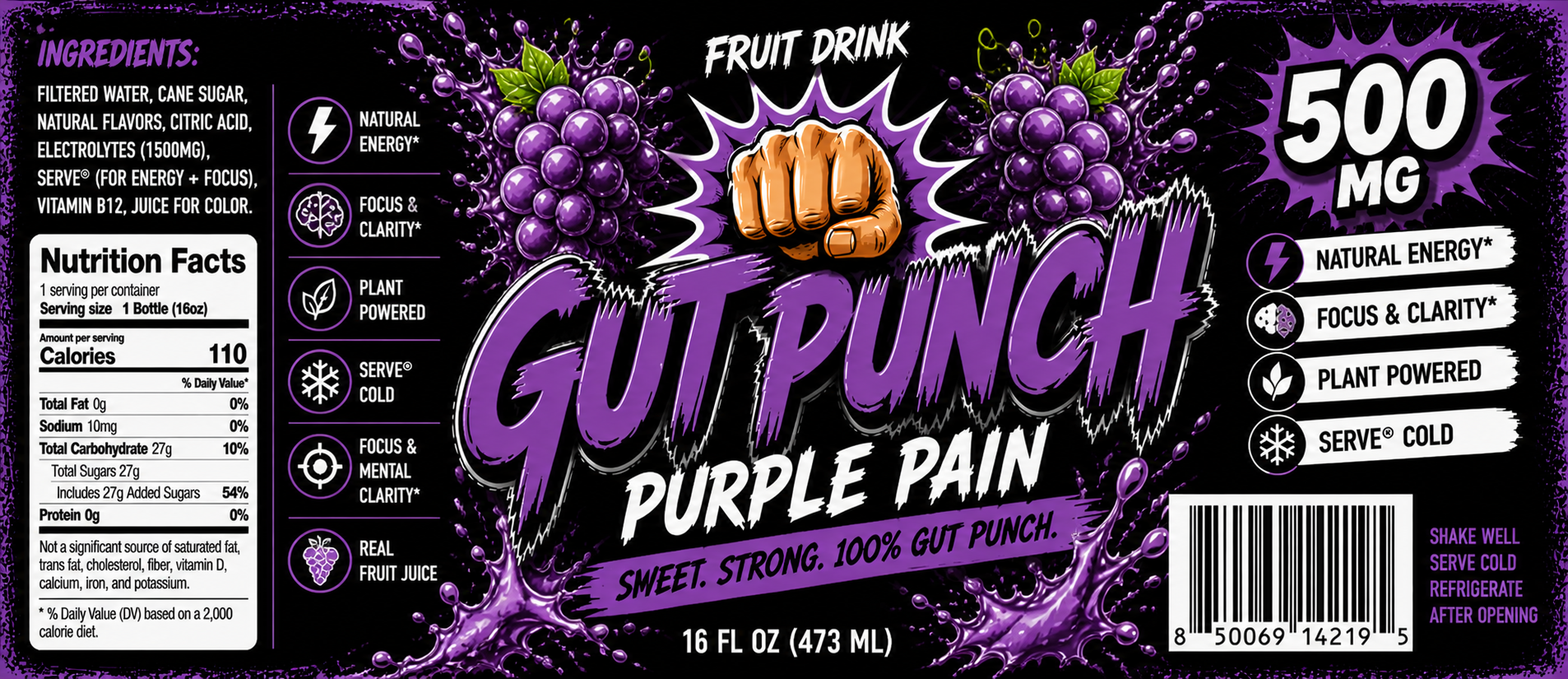 👉 Gut Punch Variety Pack (6 Bottles)